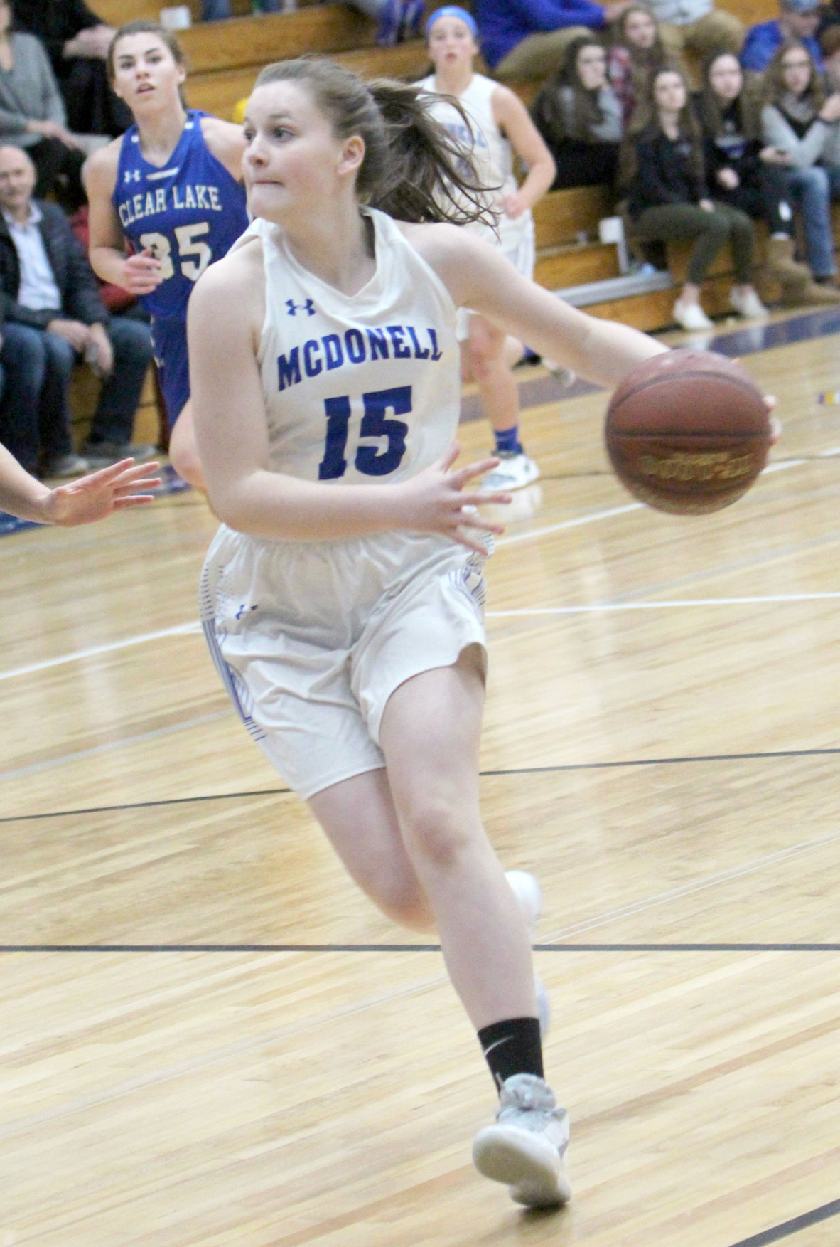 Clear Lake at McDonell girls basketball 12-9-19